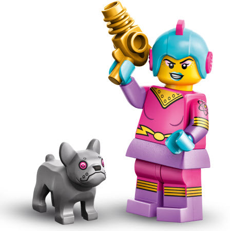 Inhalt: LEGO Minifiguren Serie 26 71046-04 Retro-Weltraumheldin