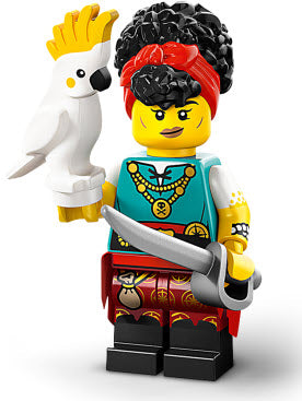 Inhalt: LEGO Minifiguren Serie 27 71048-10 Piratin
