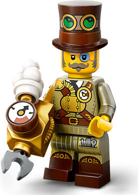 Inhalt: LEGO Minifiguren Serie 27 71048-12 Steampunk-Erfinder