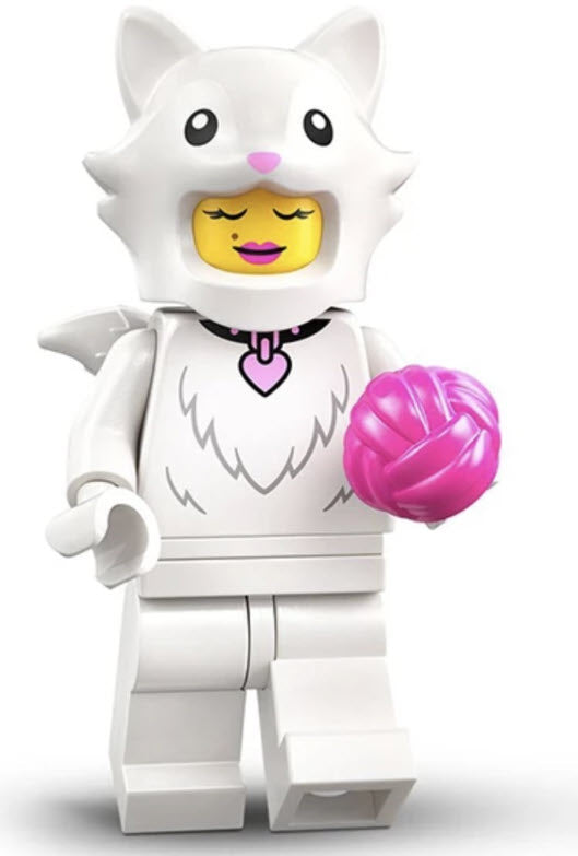 Inhalt: LEGO Minifiguren Tiere Serie 28 71051-02 Katze