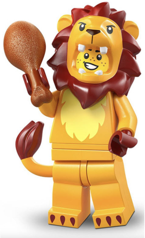 Inhalt: LEGO Minifiguren Tiere Serie 28 71051-11 Löwe