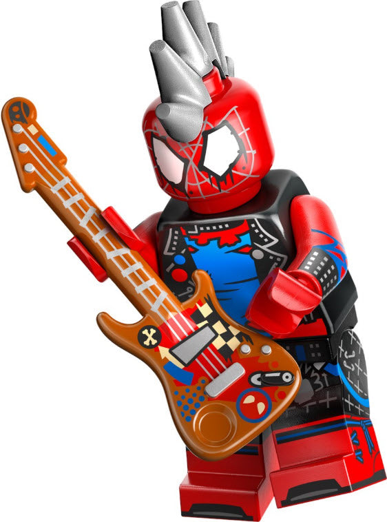 Inhalt: LEGO Spider-Man Minifiguren 71050-02 Hobie Brown/Spider-Punk