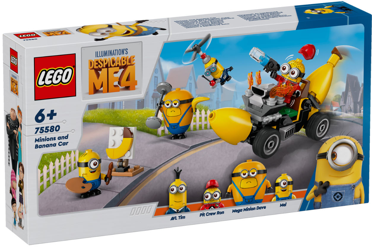Verpackung: LEGO Minions 75580 Minions und das Bananen Auto