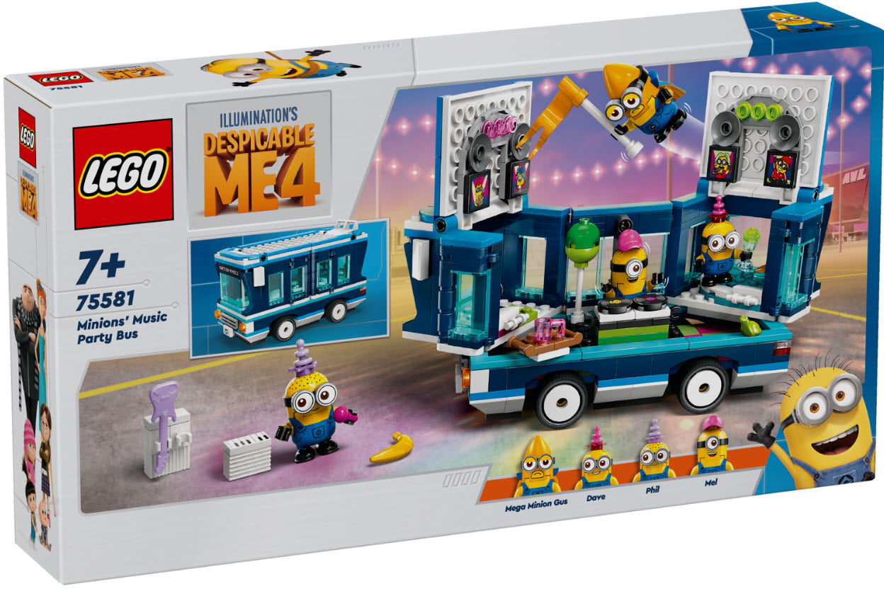 Verpackung: LEGO Minions 75581 Minions und der Party Bus