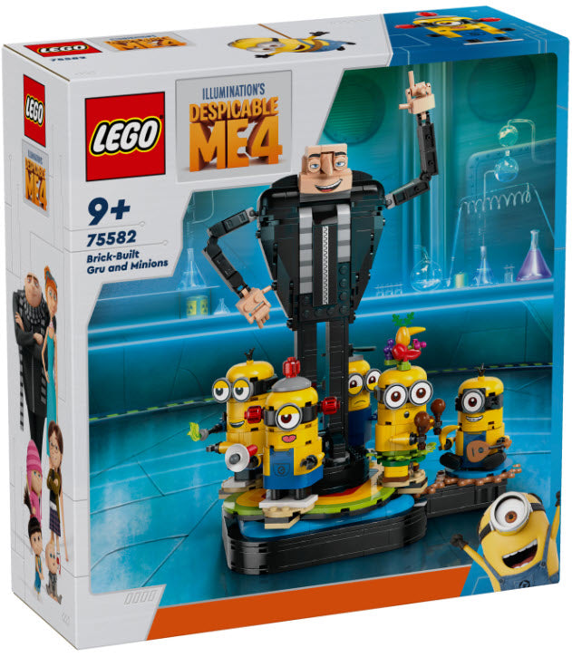 Verpackung: LEGO Minions 75582 Gru und die Minions aus LEGO Steinen
