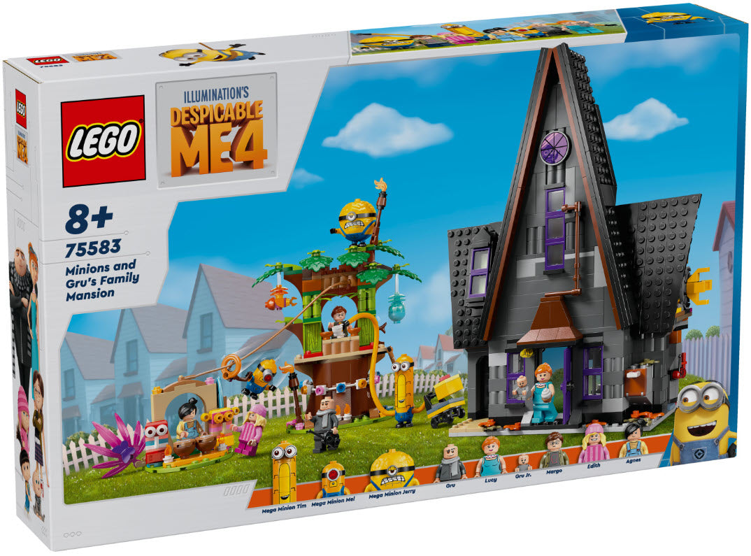Verpackung: LEGO Minions 75583 Familienvilla von Gru und den Minions