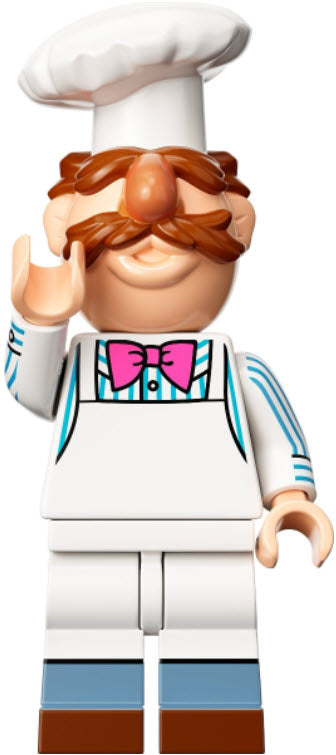 Figur: LEGO Die Muppets Minifiguren 71033-11 Dänischer Koch