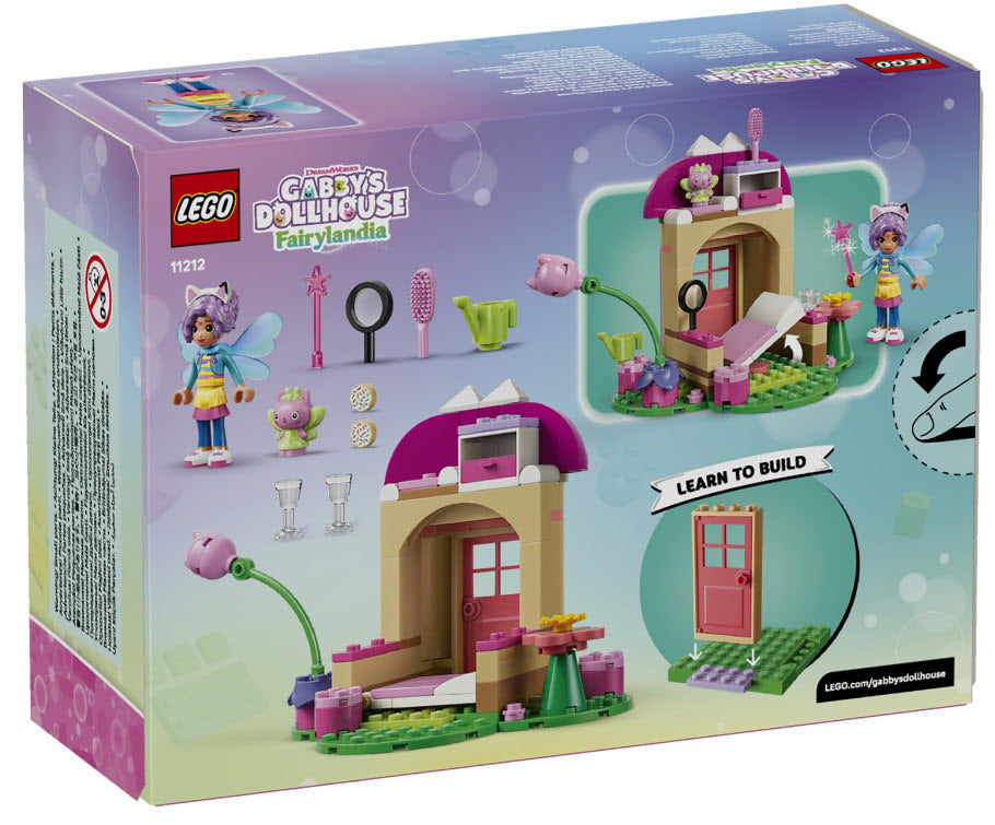 LEGO Gabby's Dollhouse 11212 Kitty Fees Gartenhaus