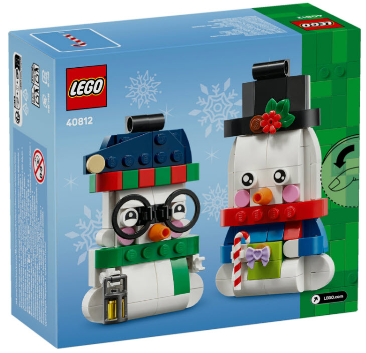 LEGO Seasonal 40812 Deko-Schneemänner