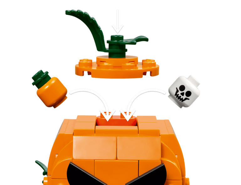 LEGO Seasonal 40822 Pickup mit Halloweenkürbis
