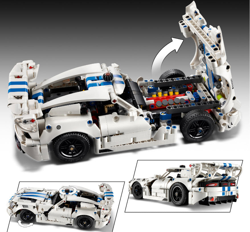 LEGO Technic 42234 Dodge Viper GTS-R Sportwagen