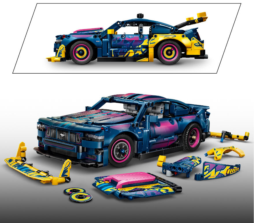 LEGO Technic 42236 Ford Mustang GT Auto aus der Tuning-Werkstatt