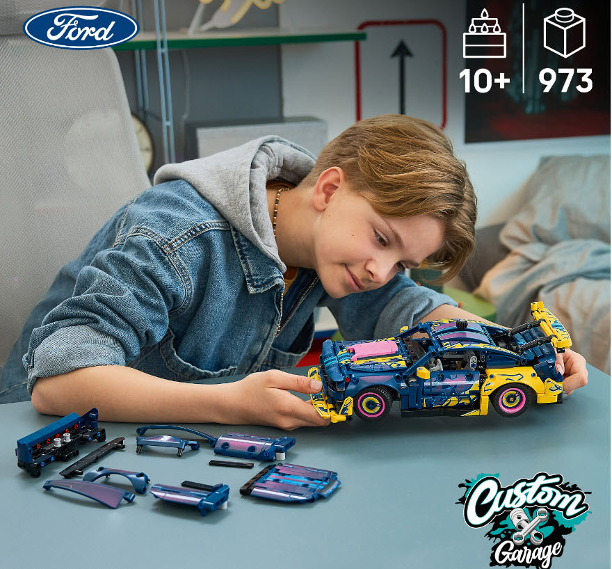 LEGO Technic 42236 Ford Mustang GT Auto aus der Tuning-Werkstatt