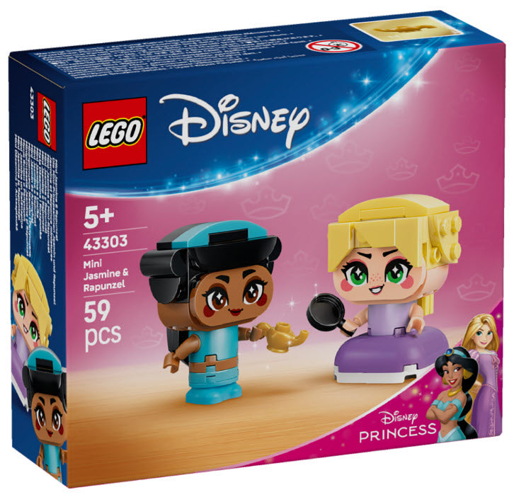 LEGO Disney 43303 Die Mini-Prinzessinnen Jasmin und Rapunzel