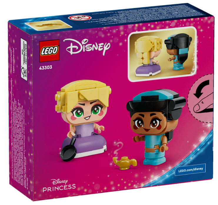 LEGO Disney 43303 Die Mini-Prinzessinnen Jasmin und Rapunzel