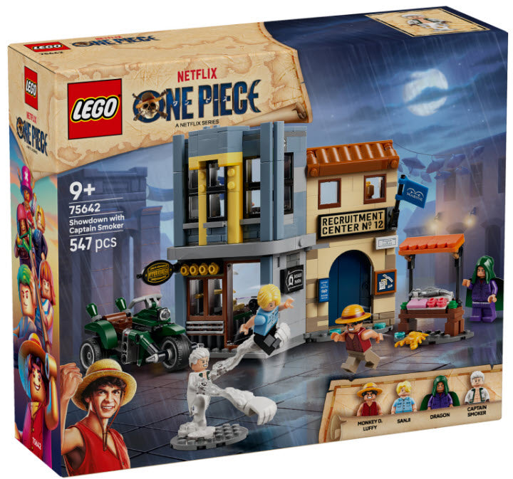 LEGO One Piece 75642 Showdown mit Kapitän Smoker