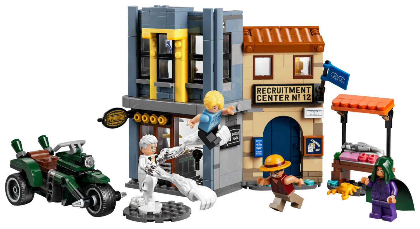 LEGO One Piece 75642 Showdown mit Kapitän Smoker