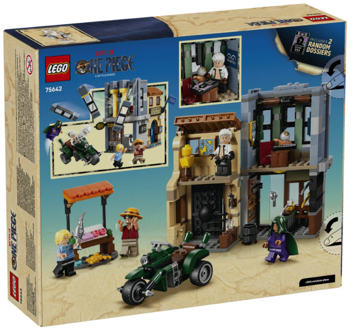 LEGO One Piece 75642 Showdown mit Kapitän Smoker