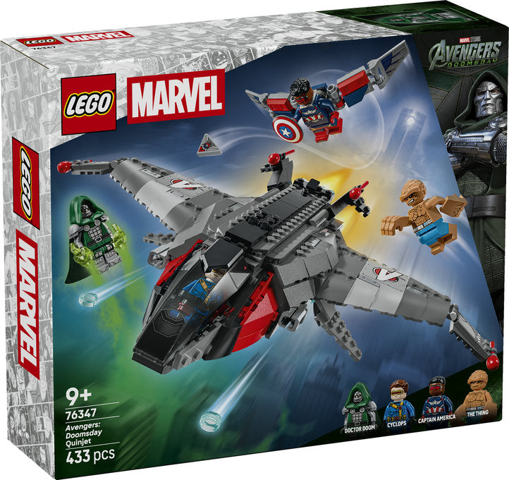 LEGO Marvel 76347 Avengers: Doomsday Quinjet