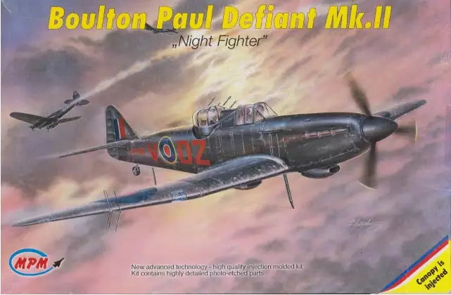 Verpackung: MPM 72519 Boulton Paul Defiant Mk.II