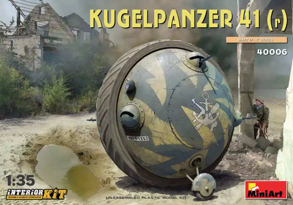 Verpackung: MiniArt 40006 Kugelpanzer 41(r) Interior Kit, 1:35