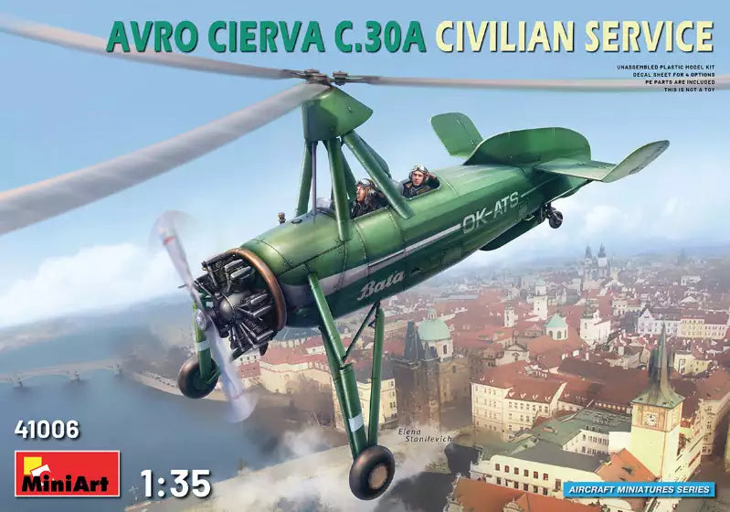 Verpackung: MiniArt 41006 Avro Cierva C.30A Civilian Service, 1:35