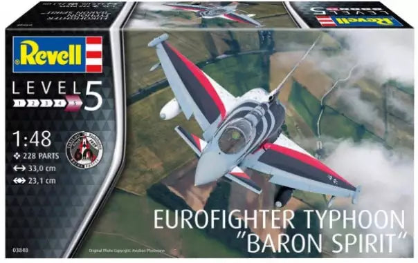 Verpackung: Revell 03848 Eurofighter Typhoon Baron Spirit, 1:48
