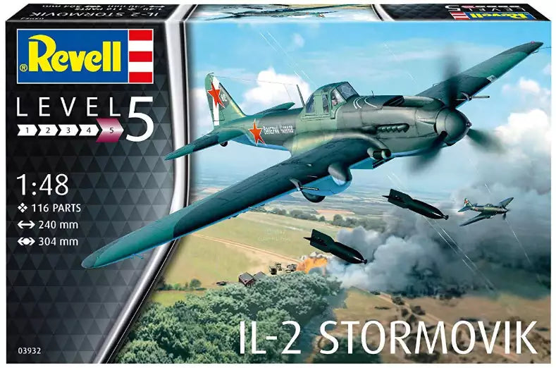 Verpackung: Revell 03932 IL-2 Stormovik, 1:48