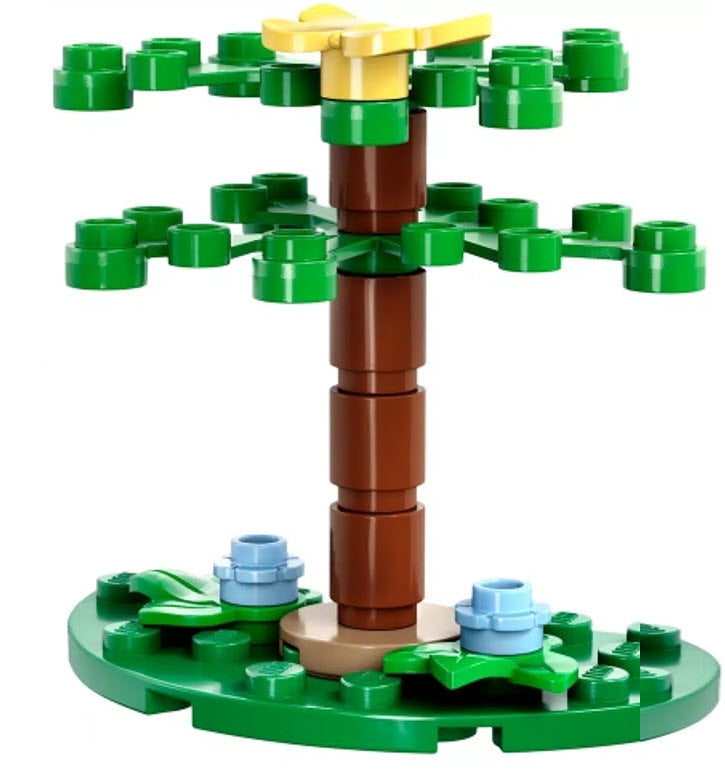 Inhalt: LEGO Split-Sets S617 Baum mit Schmetterling