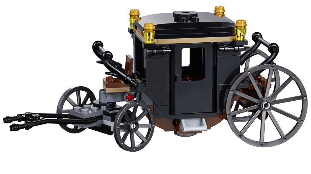 Inhalt: LEGO Split-Sets S750 Kutsche, schwarz