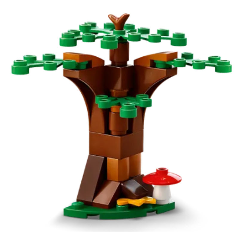 Inhalt: LEGO Split-Sets S760 Baum mit Fliegenpilz