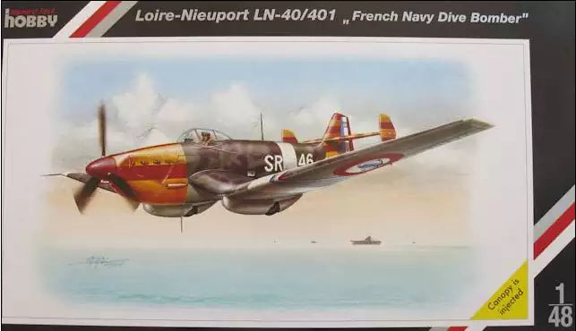 Verpackung: Special Hobby SH48058 Loire Nieuport LN40/401