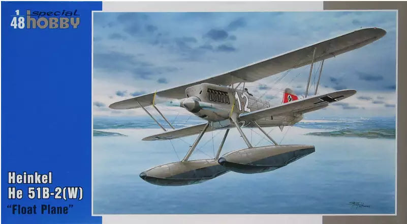 Verpackung: Special Hobby SH48089Heinkel He 51B-2