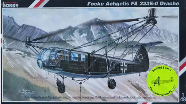 Verpackung: Special Hobby SH48020 Focke Achgelis Fa 223E-0 Drache, 1:48