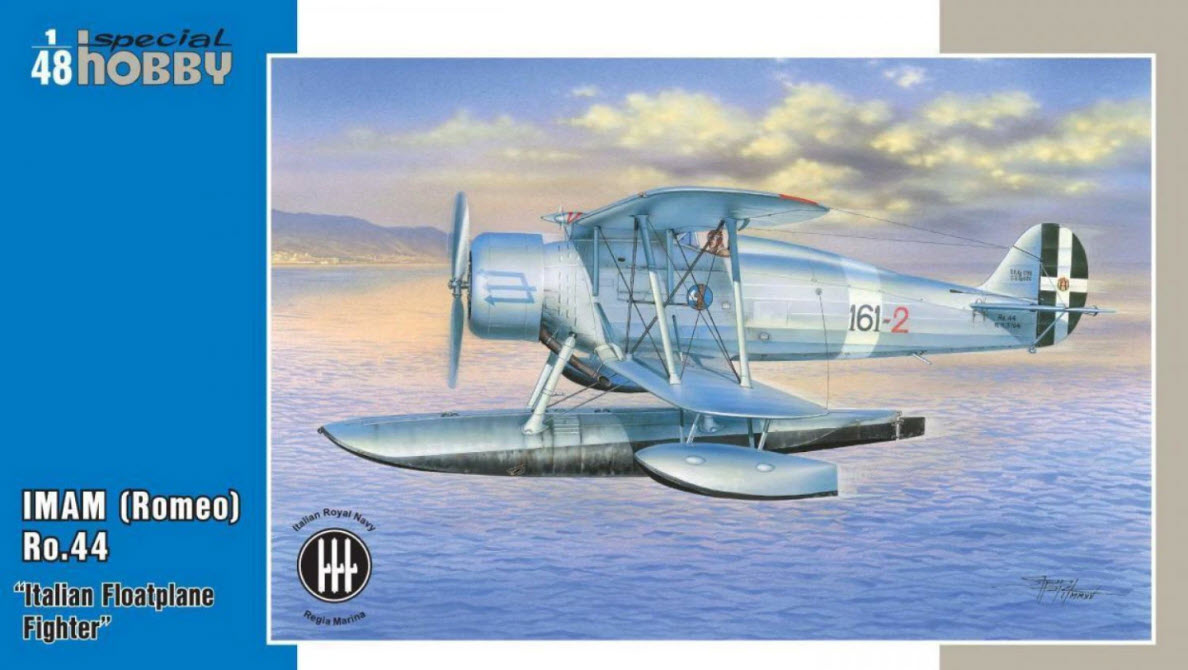 Verpackung: Special Hobby SH48140 IMAM (Romeo) Ro.44 Italian Float Fighter, 1:48