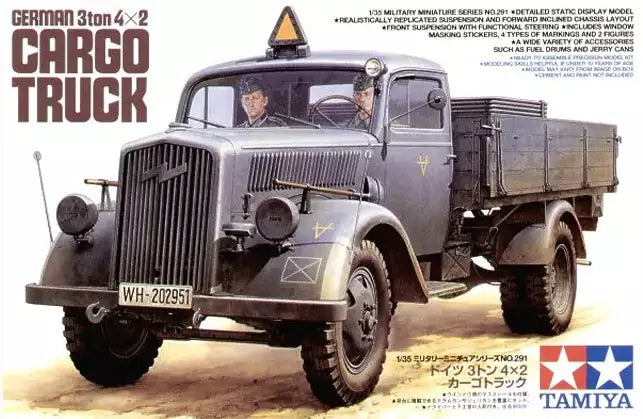 Verpackung: Tamiya 35291 German 3ton 4x2 Cargo Truck, 1:35