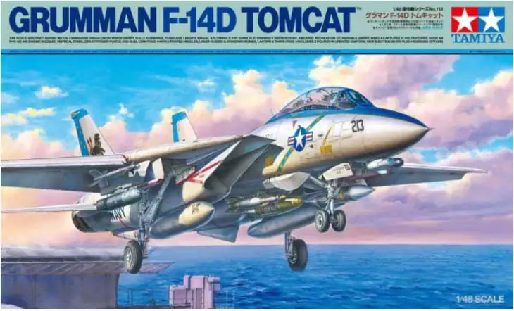 Verpackung: Tamiya 61118 Grumman F-14D Tomcat, 1:48