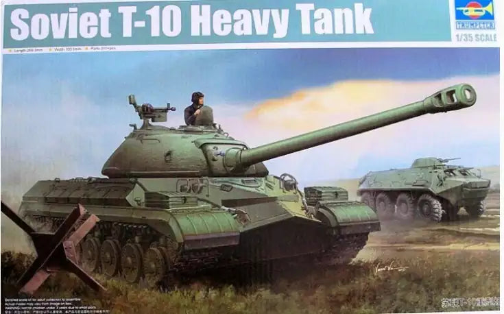 Verpackung: Trumpeter 05545 Soviet T-10, 1:35