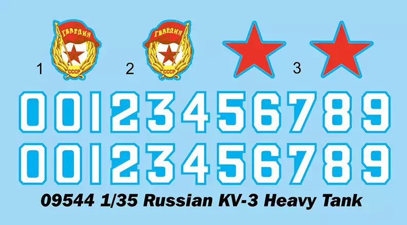 Ketten: Trumpeter 00312 Russia KV-2 Tank, 1:35