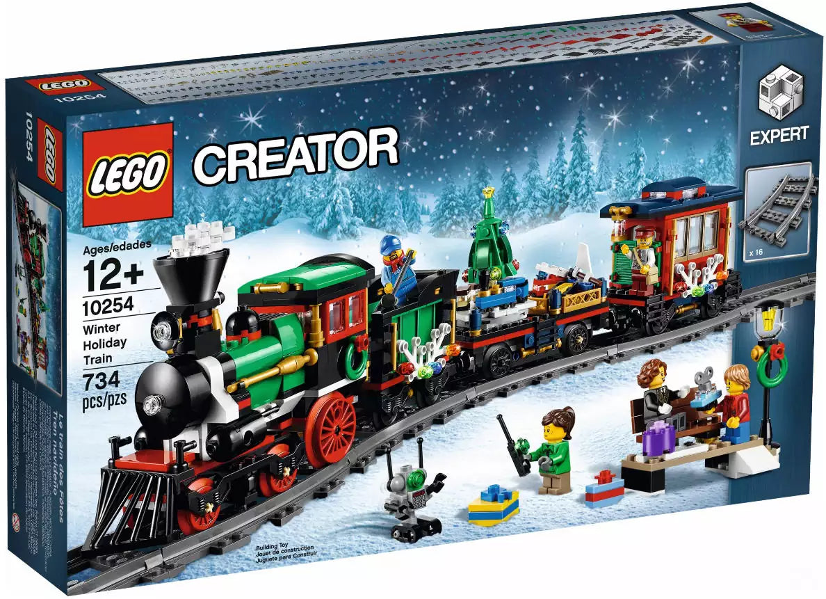 LEGO Creator 10254 Festlicher Weihnachtszug, Verpackung