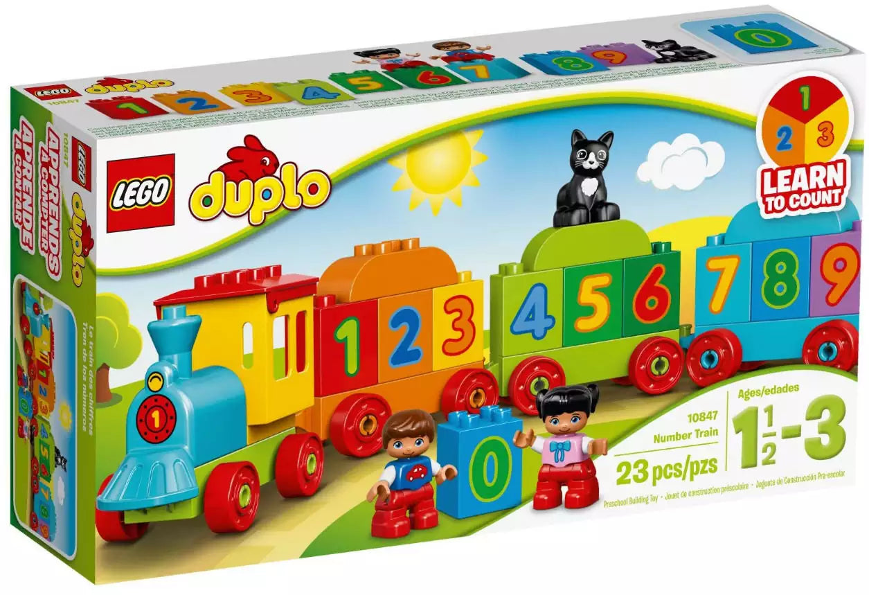 LEGO DUPLO 10847 Zahlenzug, Verpackung