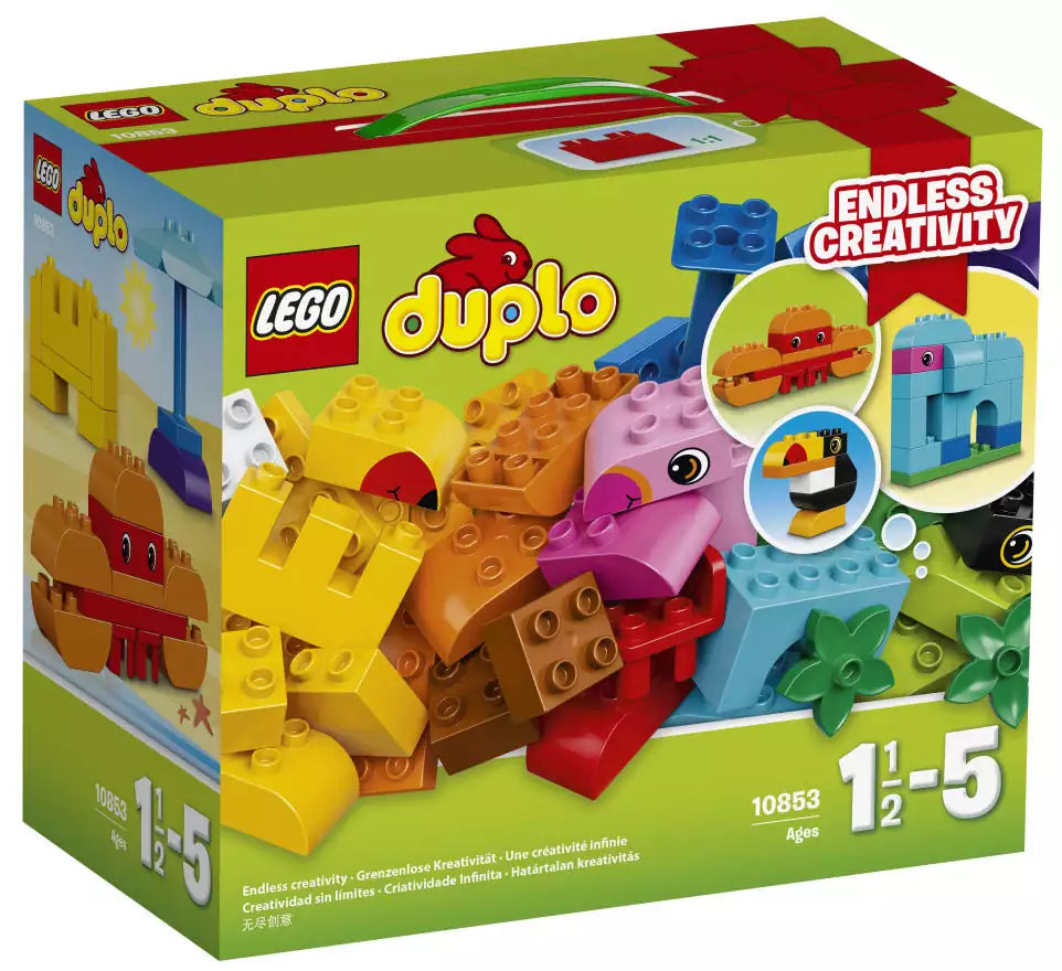 LEGO DUPLO 10853 Kreativ-Bauset bunte Tierwelt, Verpackung