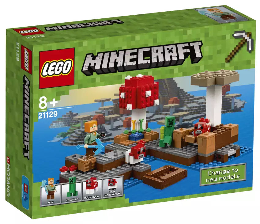 LEGO Minecraft 21129 Die Pilzinsel, Verpackung