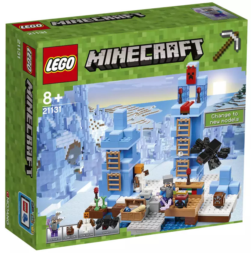 LEGO Minecraft 21131 Türme aus Eis, Verpackung