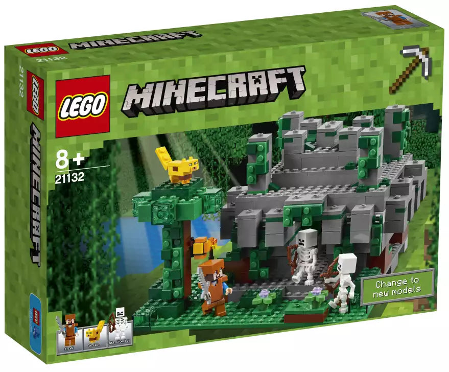 LEGO Minecraft 21132 Der Dschungeltempel, Verpackung