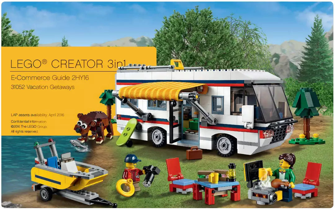 LEGO Creator 31052 Urlaubsreisen, Verpackung