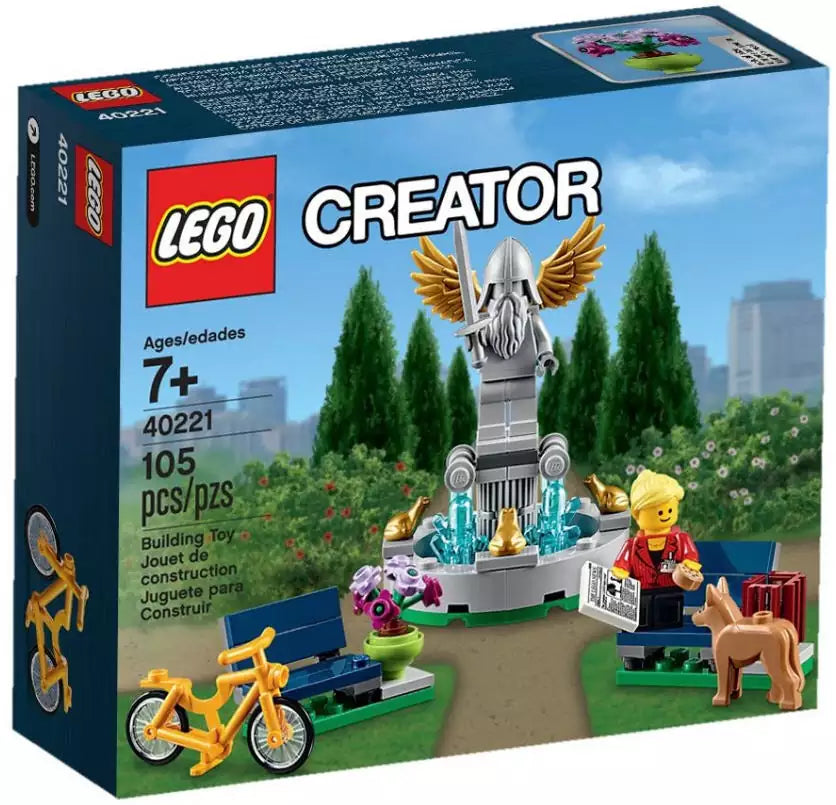 LEGO Creator 40221 Springbrunnen, Verpackung