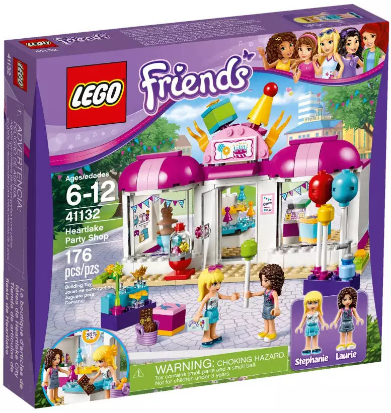 LEGO Friends 41132 Heartlake Partyladen, Verpackung