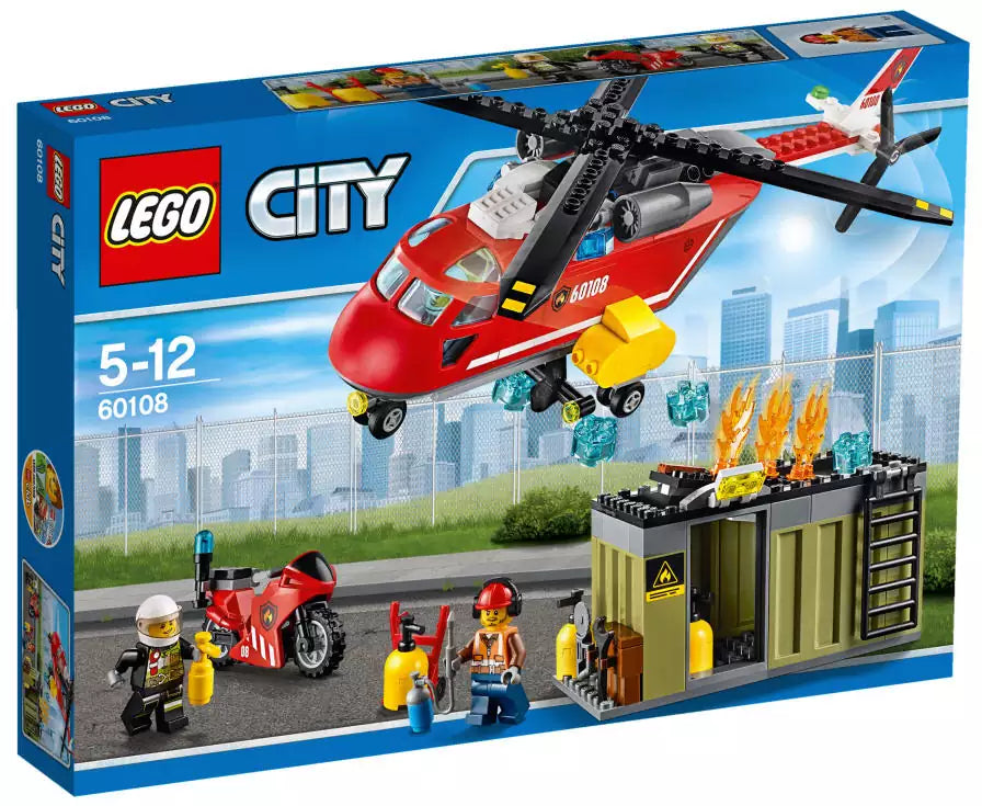 LEGO City 60108 Feuerwehr-Löscheinheit, Box