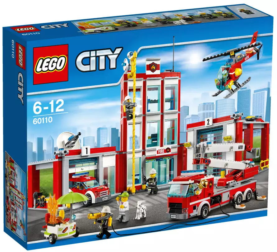 LEGO City 60110 Große Feuerwehrstation, Box